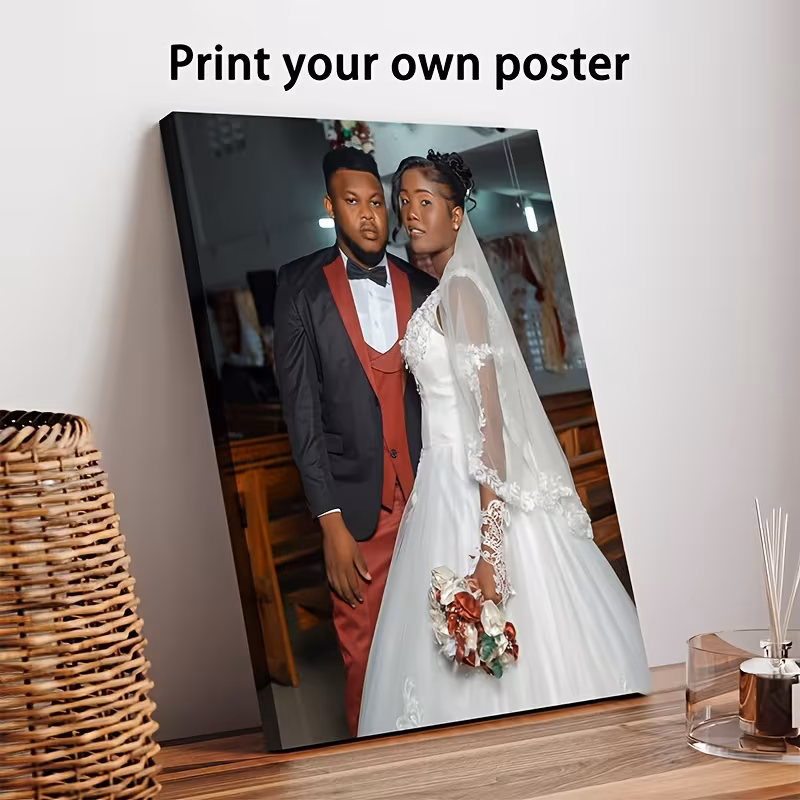 Wedding photos in frames